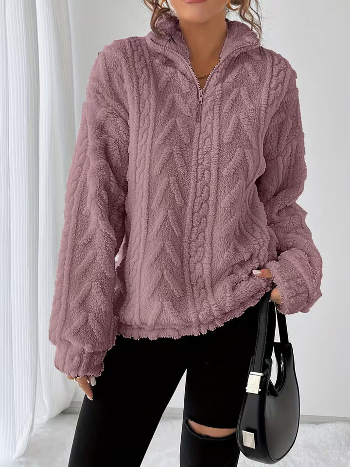Nessia – Hanorac Versatil Din Fleece, Care Ține De Cald