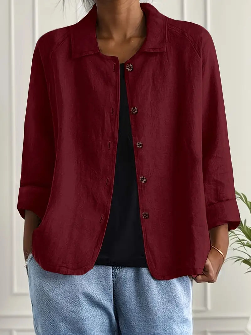 Giesela - Tricou Cu Mâneci Lungi Respirabil