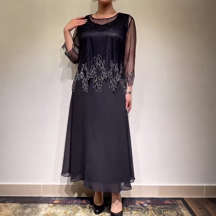 Eiriana - Rochie Midi Elegantă