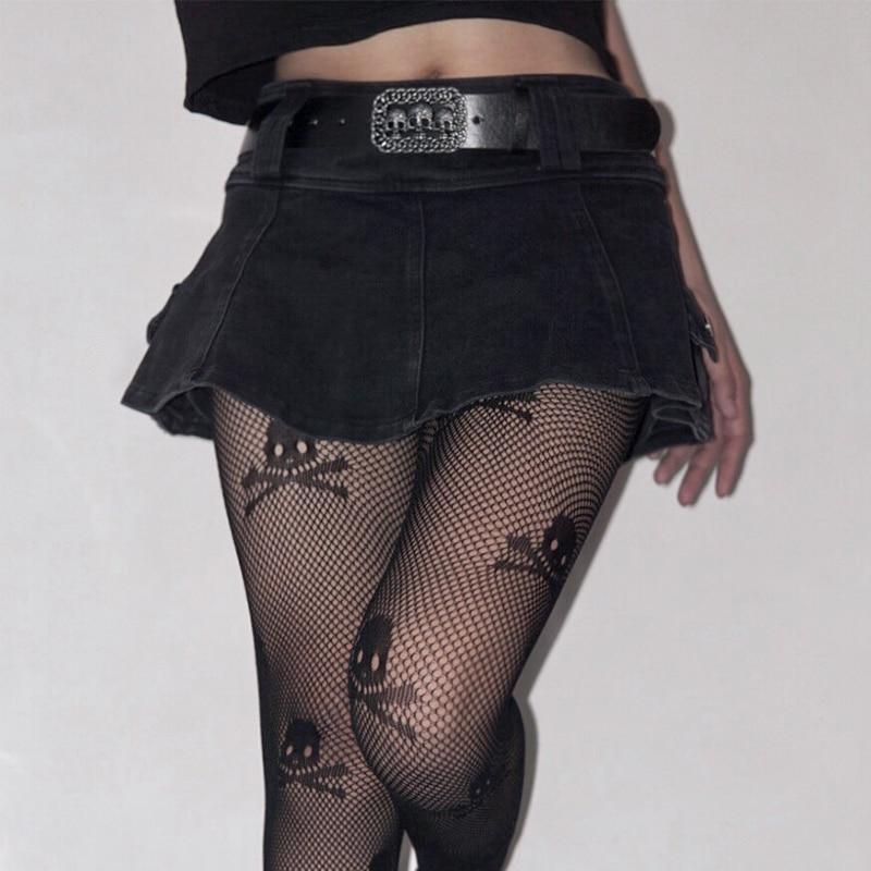 Linda - Fustă Mini Din Denim Plisată, Cu Curea