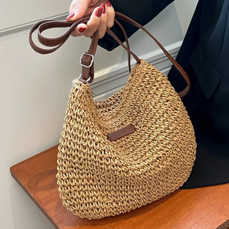 Tatienne - Geantă Crossbody Paie