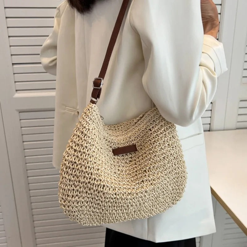Tatienne - Geantă Crossbody Paie