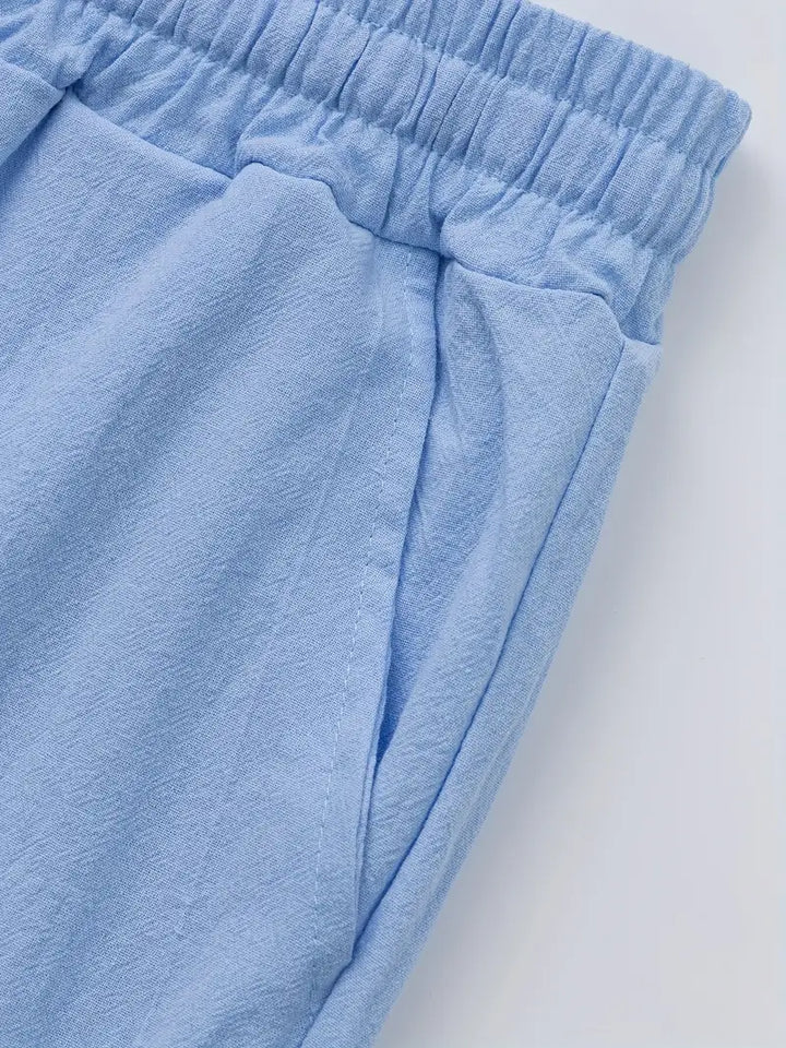 Babaev - Pantaloni Eleganți Din In