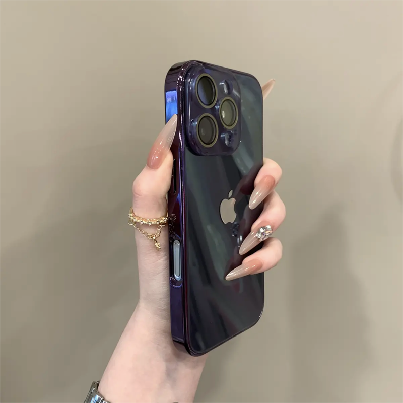 Chromelux – Husă Premium Din Sticlă Galvanizată Pentru iPhone