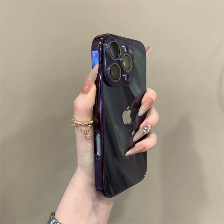 Chromelux – Husă Premium Din Sticlă Galvanizată Pentru iPhone