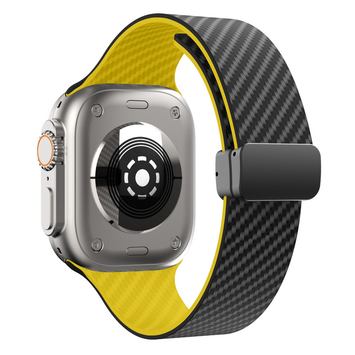 FuryBand -  Curea Fury din fibră de carbon pentru Ceas Apple
