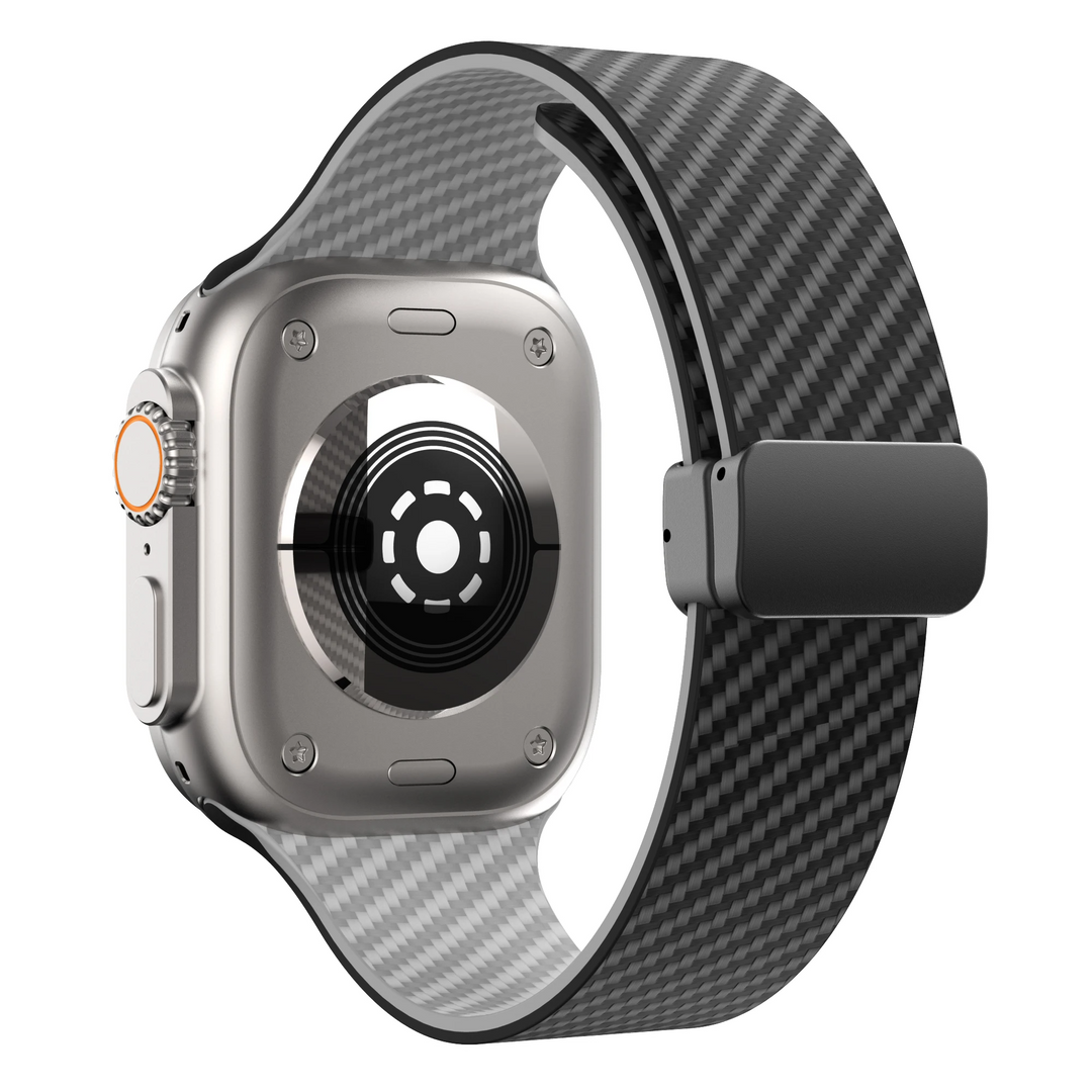 FuryBand -  Curea Fury din fibră de carbon pentru Ceas Apple