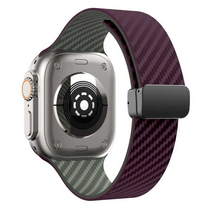 FuryBand -  Curea Fury din fibră de carbon pentru Ceas Apple