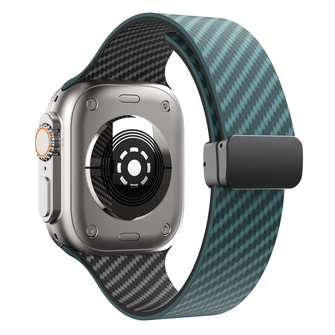 FuryBand -  Curea Fury din fibră de carbon pentru Ceas Apple