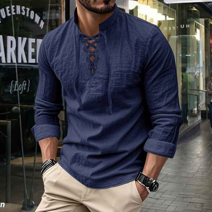 Darshana - Tricou Polo Din in Culoare Mandarin