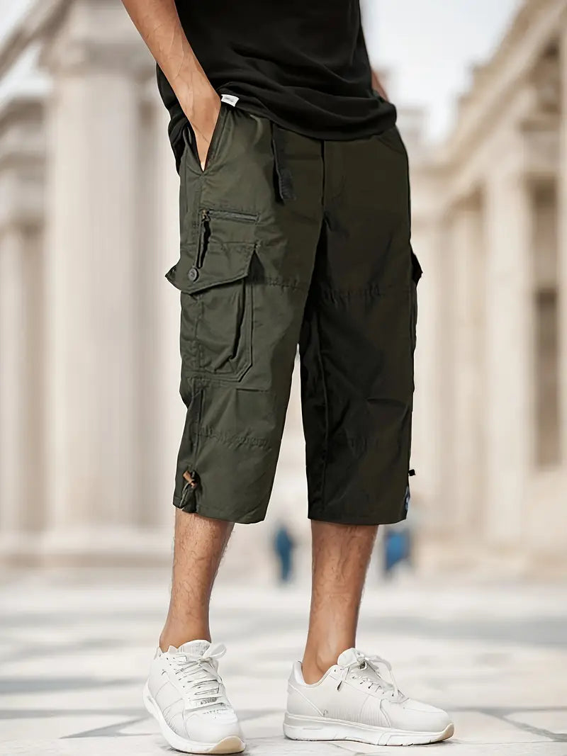 Gerhard - Pantaloni Eleganți Cu Buzunare Multiplă
