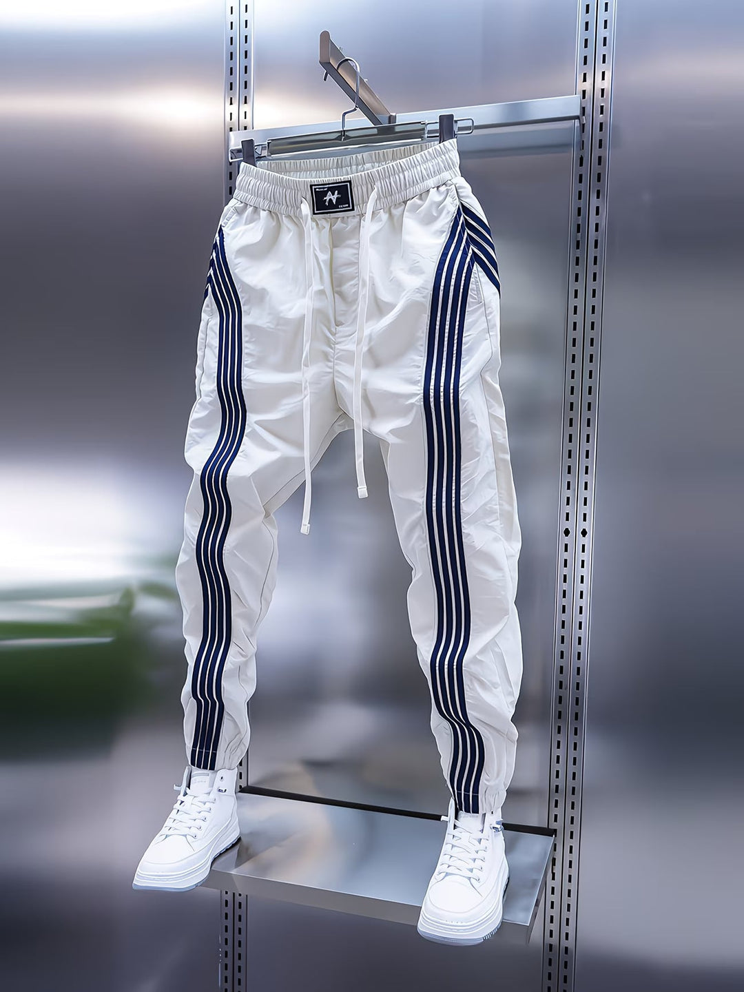 Itzik - Pantaloni Casual Cu Buzunare în Spate