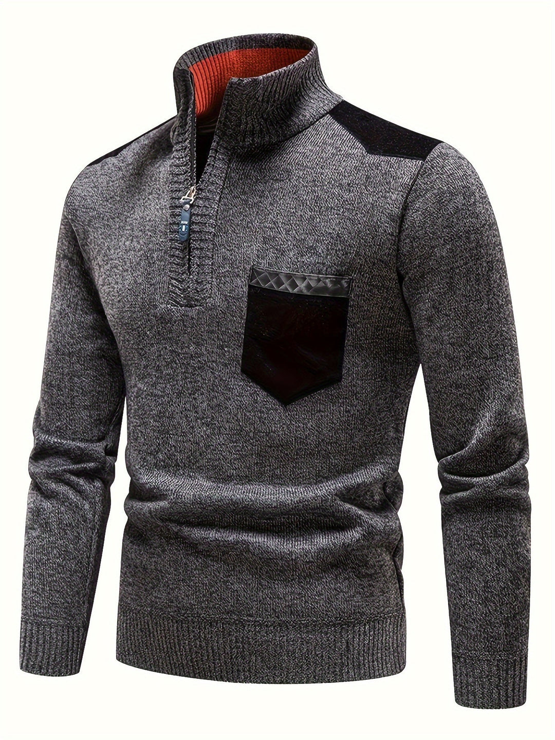 Gerdt - Pulover Tricotat Casual cu Mâneci Lungi