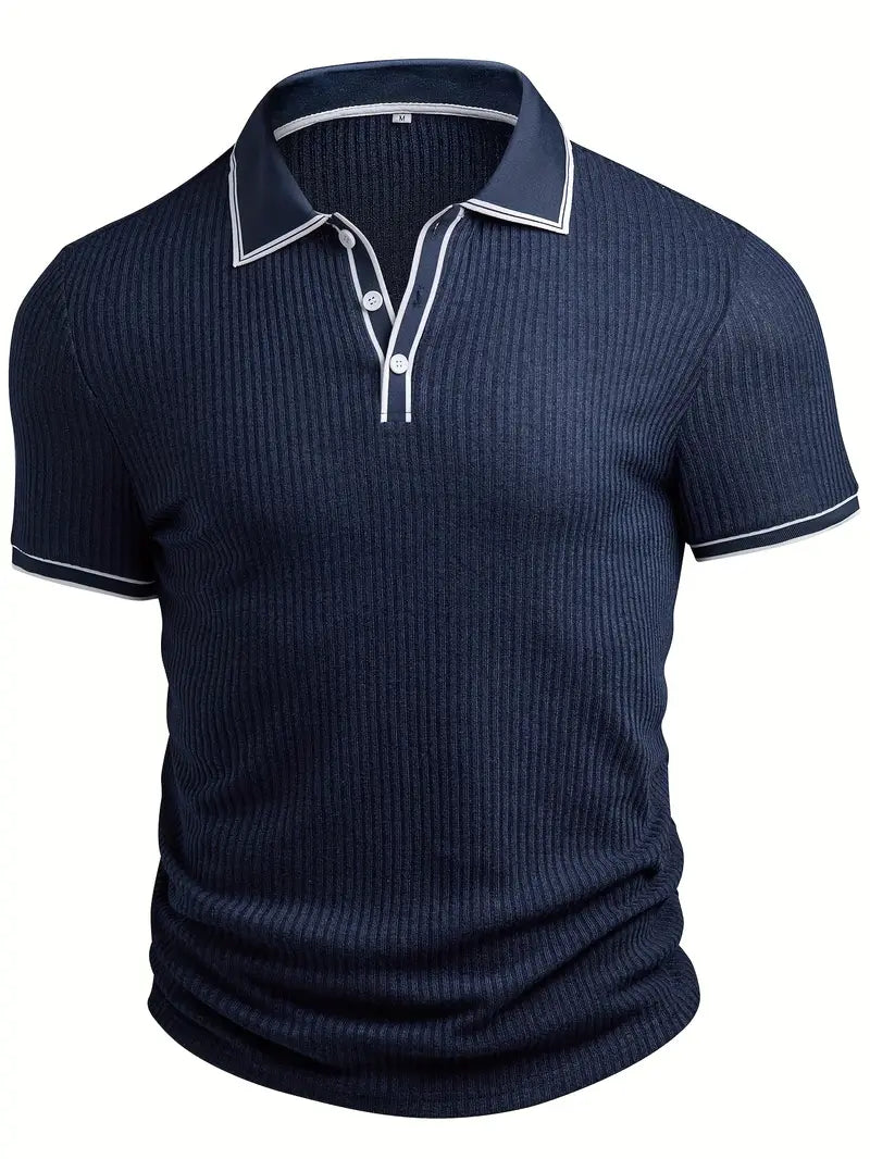 Orestis - Polo Elegante Cu Mâneci Scurte