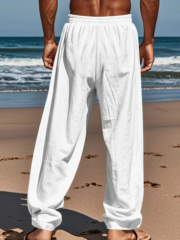 Babaev - Pantaloni Eleganți Din In