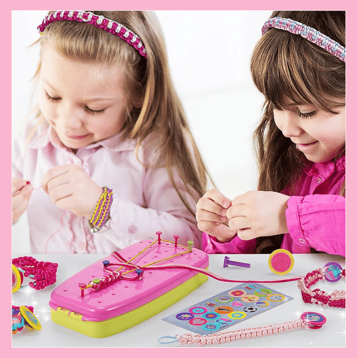 CharmCraft - Set Pentru împletit Manual Frânghii