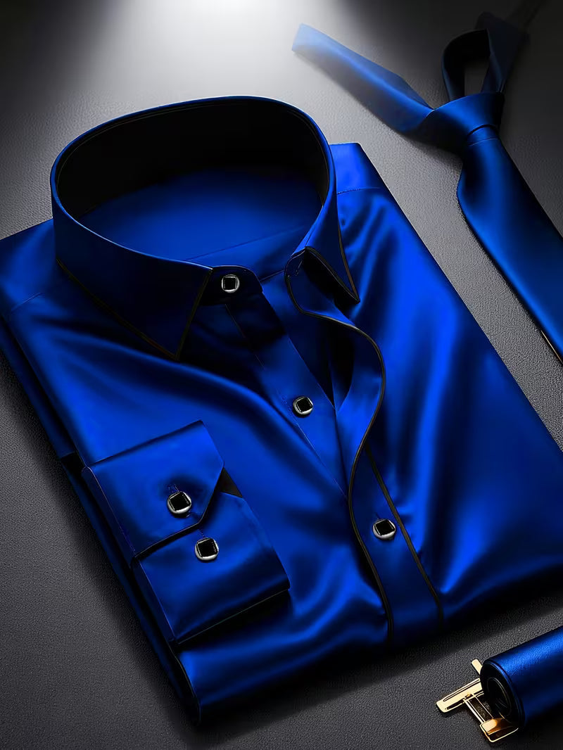 Daven - Cămașă Afaceri Casual Slim Fit
