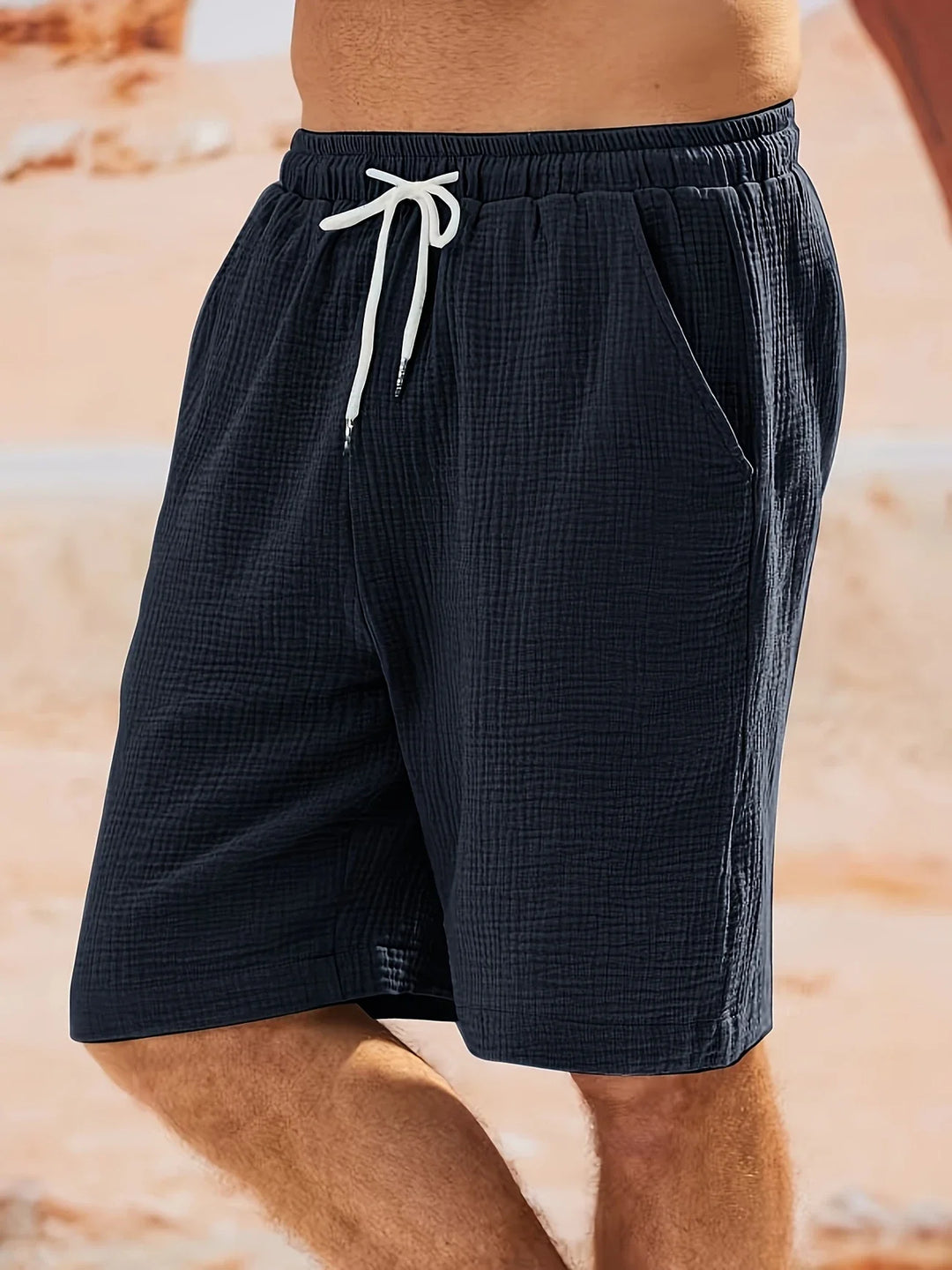Bancroft - Pantaloni Scurți Eleganți Largi Cu Buzunare