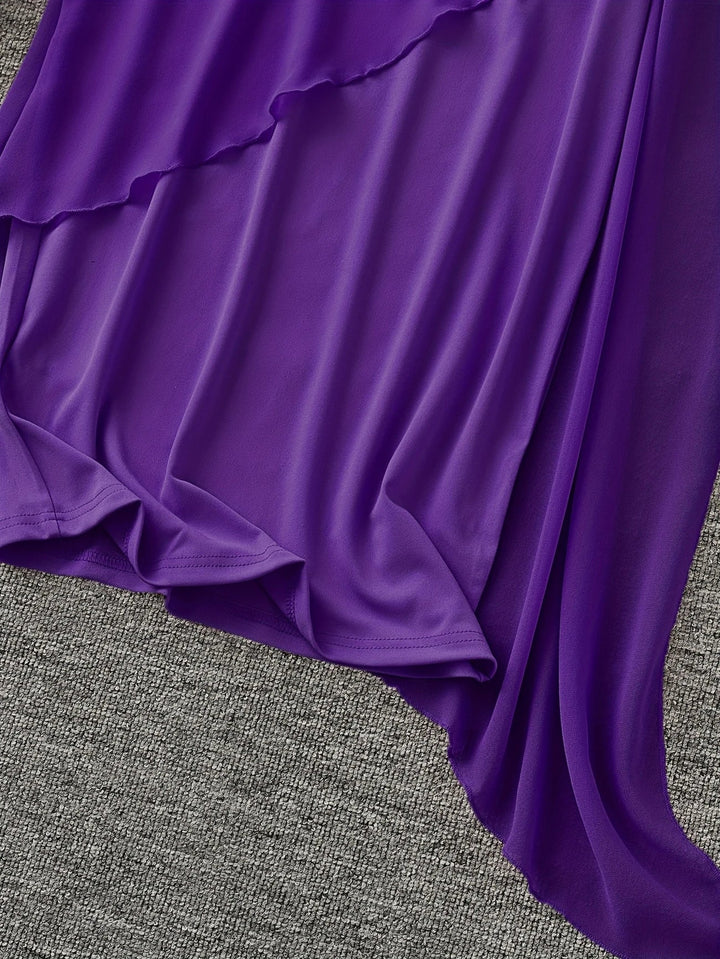 Maren - Rochie Midi Elegantă Fără Mâneci