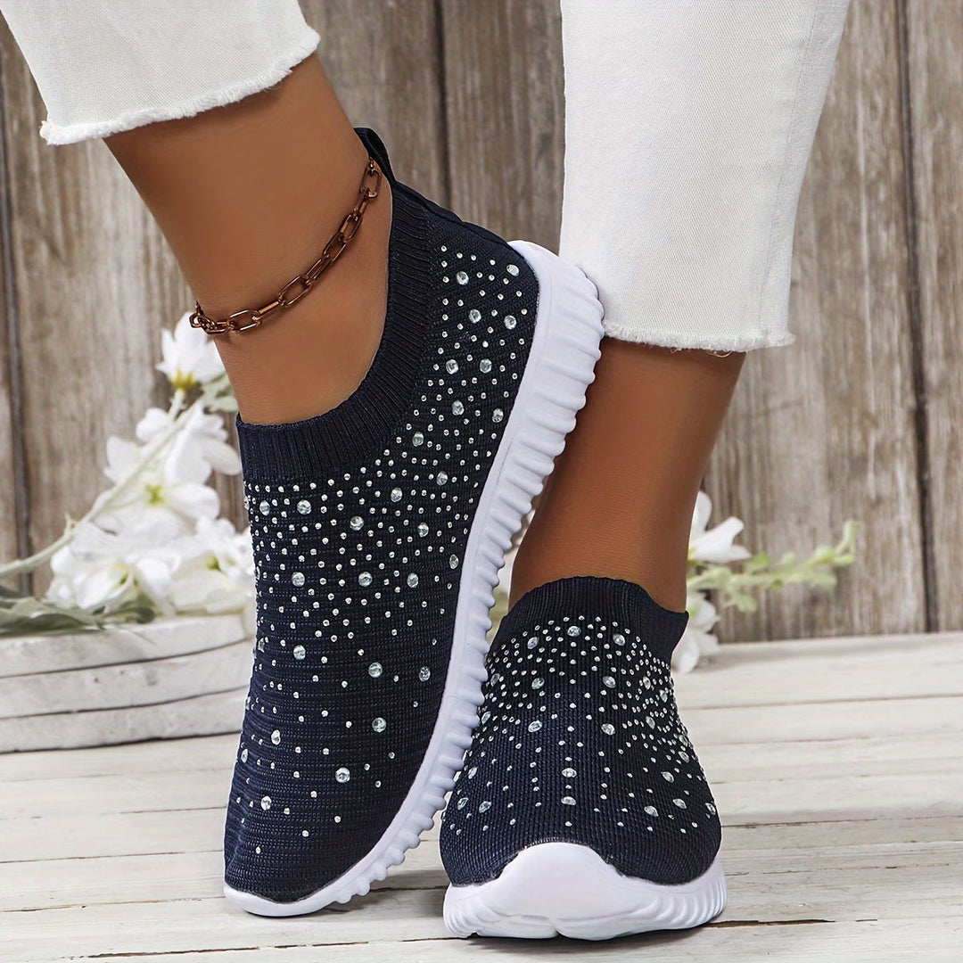 Elizaa – Adidași Comozi Cu Strasuri
