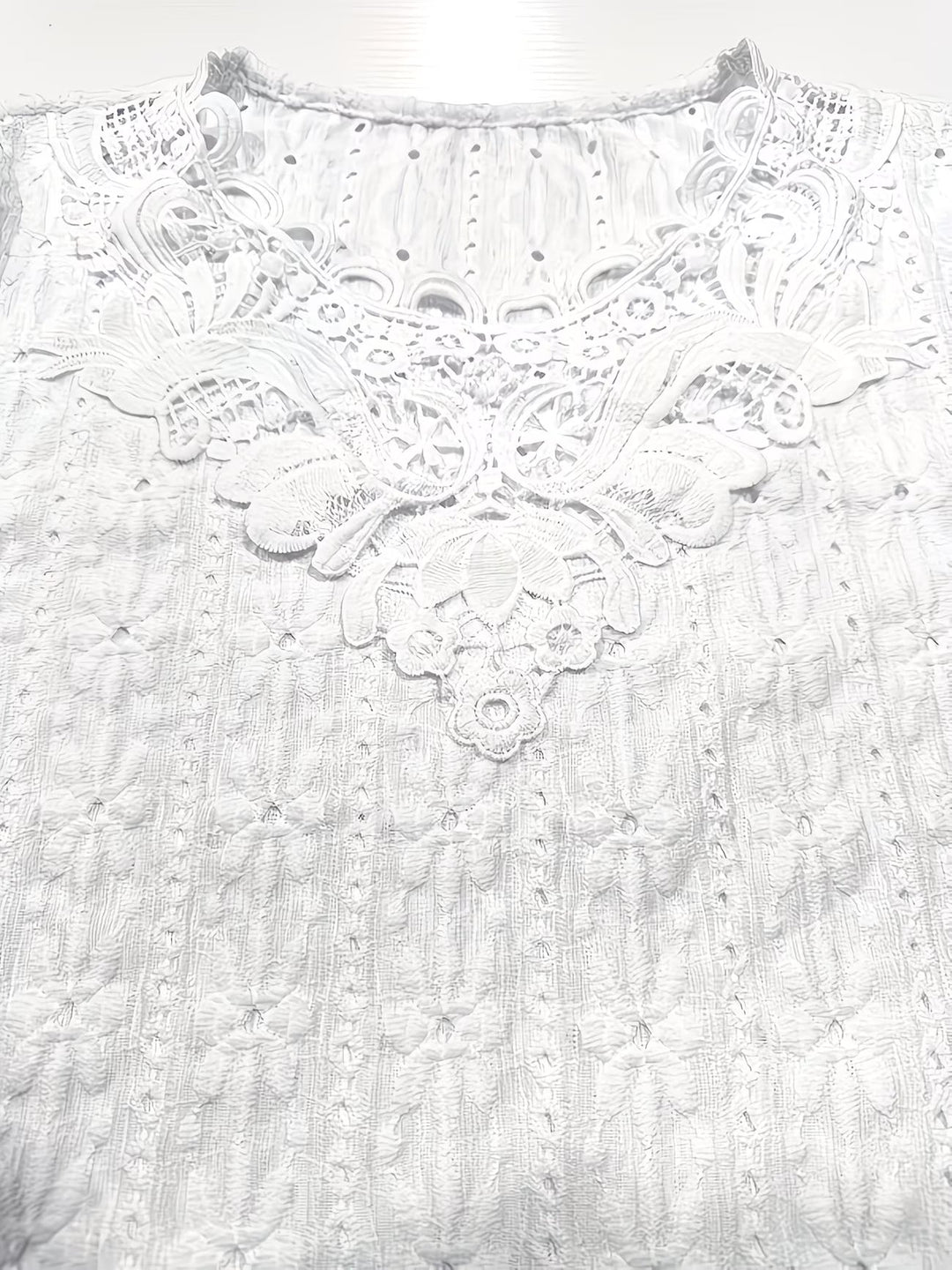 Rickea - Bluză Elegantă Cu Mâneci Scurte