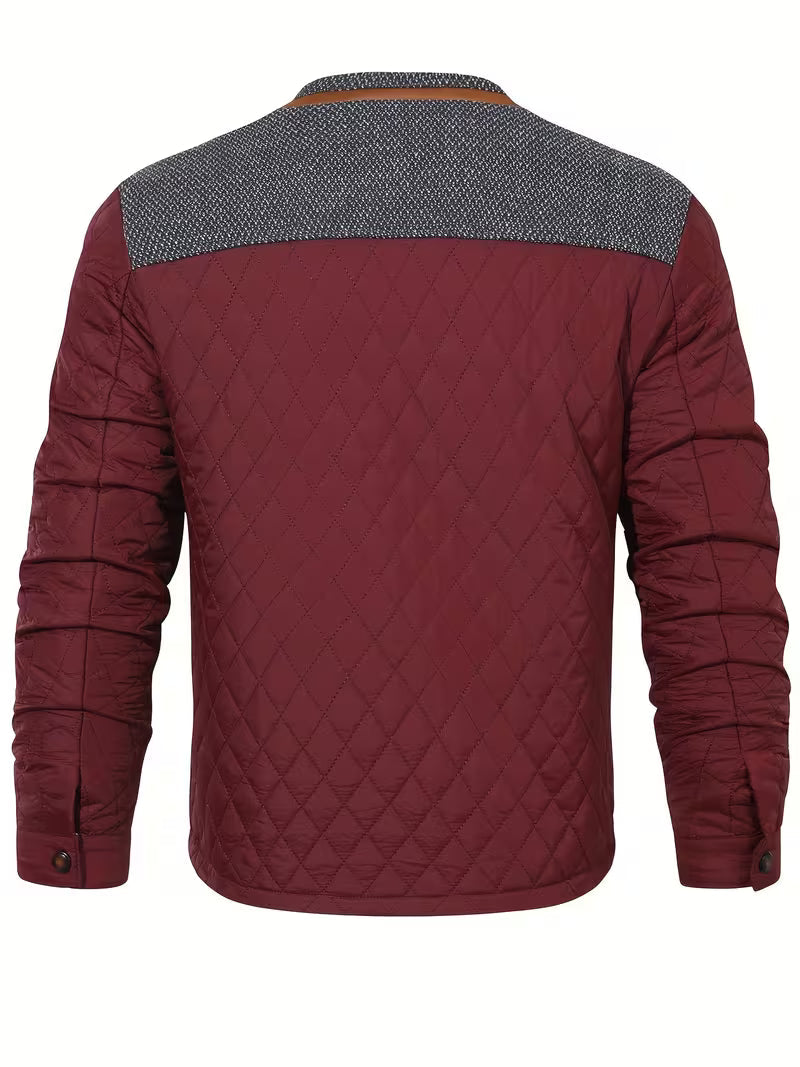 Stetson – Jachetă Matlasată Cu Patchwork Cu Diamante