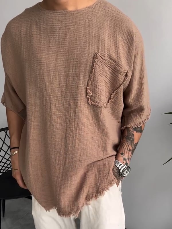 Davis - Tricou Din în Cu Mâneci Scurte