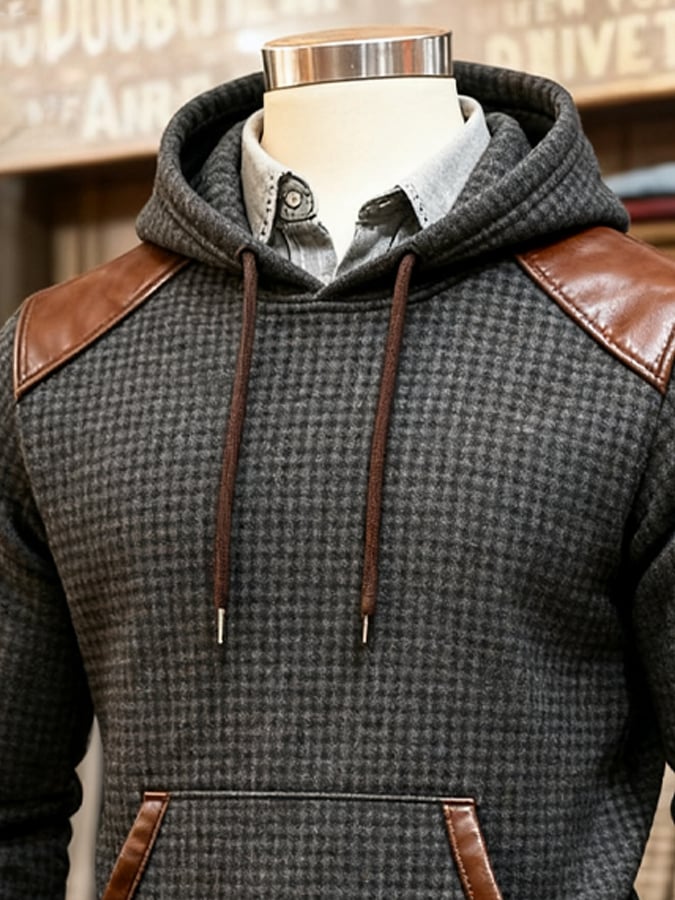 Southee - Hanorac Cu Mâneci Lungi și Proiectare Tip Waffle