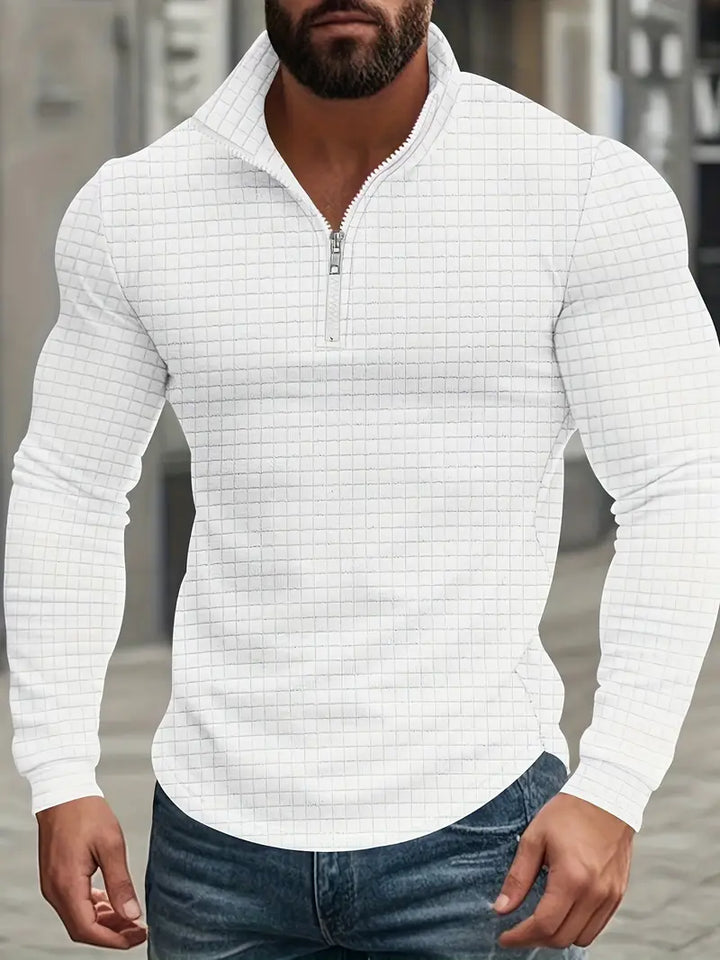 Jarryd - Hanorac Cu Mâneci Lungi Si Fermoar Pe Jumătate