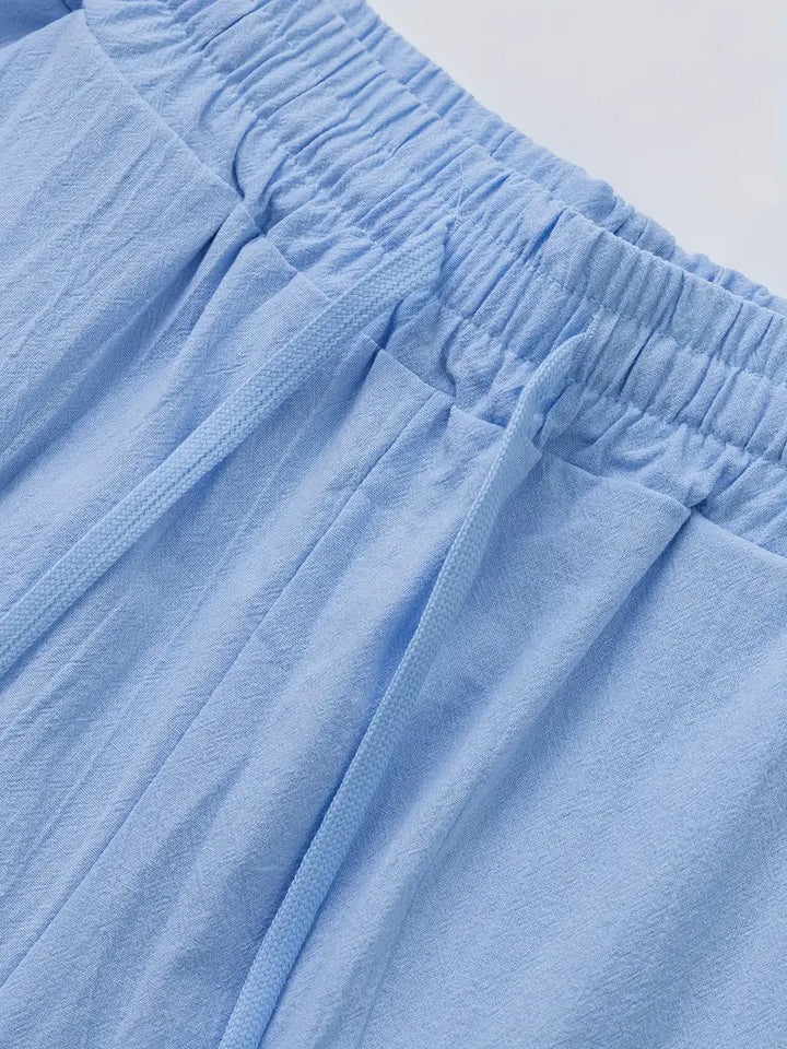 Babaev - Pantaloni Eleganți Din In