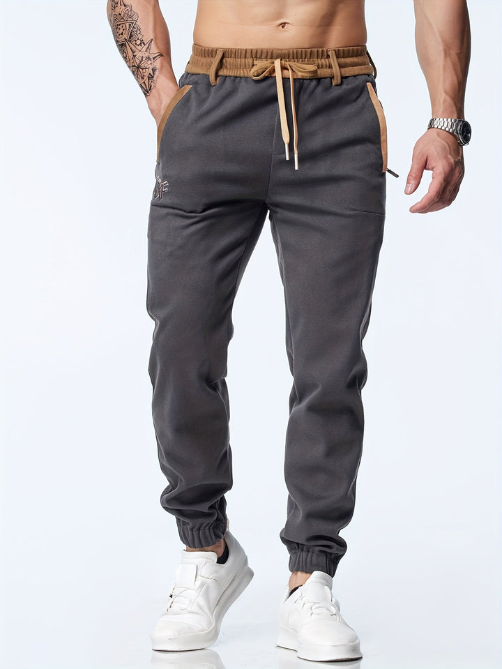 Timothy - Pantaloni Casual Până La Gleznă Cu Talie Elastică