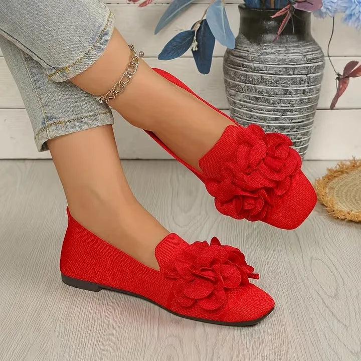 Catriona - Pantofi Cu Toc Plat Mary Jane Cu Imprimeu Floral