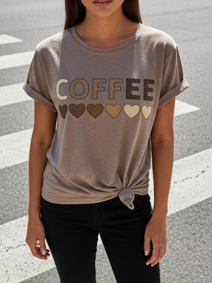 Nimina – Tricou Cu Imprimeu Grafic Elegant