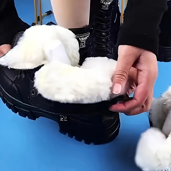 Elanor - Warm Leather Winter Boot