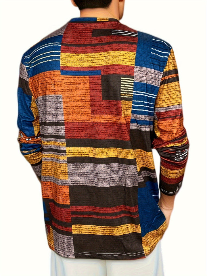 Calvin - Tricou Cu Mâneci Lungi Si Modelu Bloc