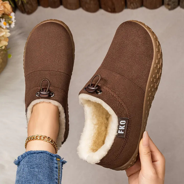 Kamira – Pantofi Confortabili Din Blană Artificială