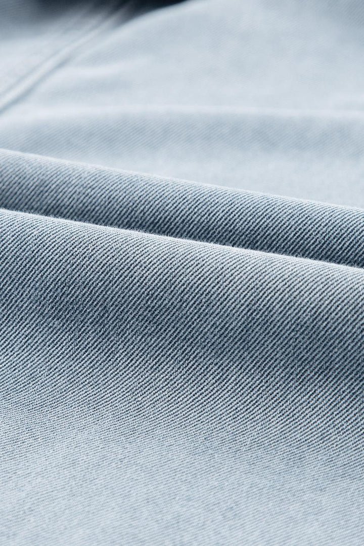 Brygida - Rochie Elegantă Din Denim