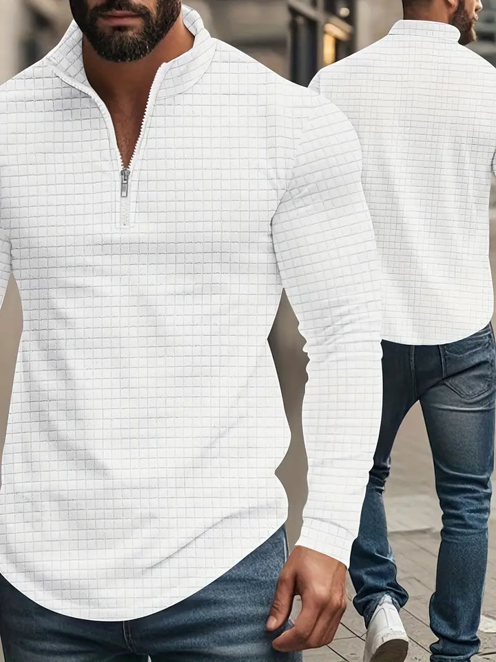 Jarryd - Hanorac Cu Mâneci Lungi Si Fermoar Pe Jumătate