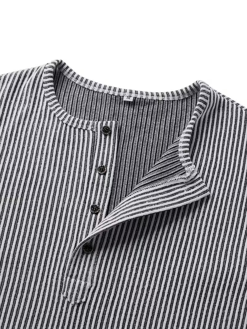 Afonso - Cămașă Henley De Iarnă Pentru Uz Intens