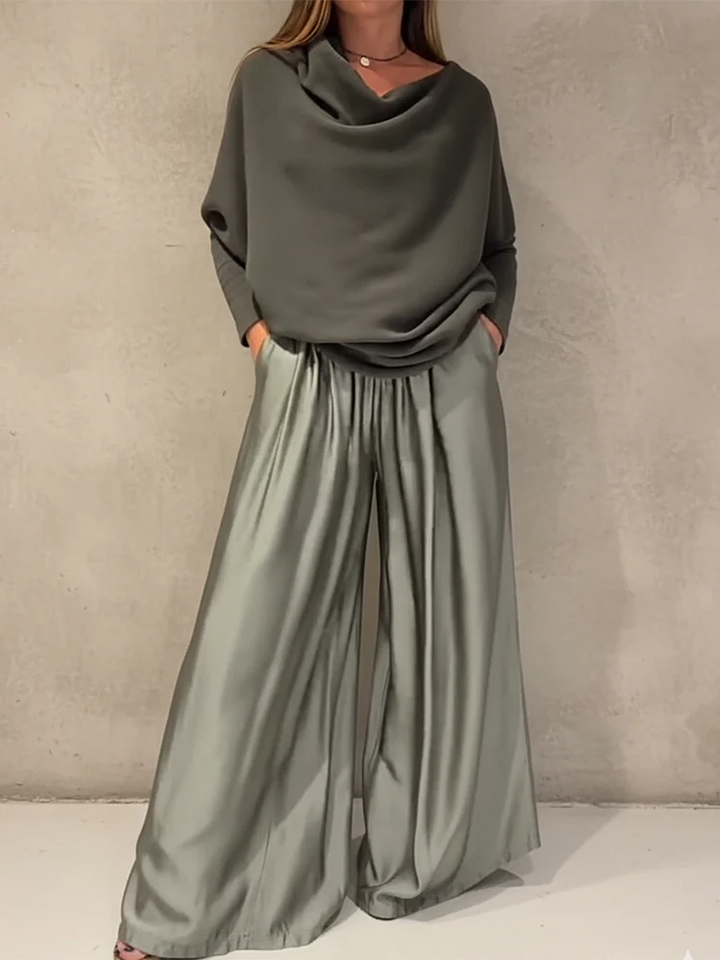 Ilana - Rochie Elegantă Cu Umeri Decupați