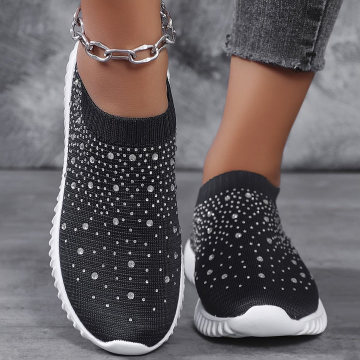 Elizaa – Adidași Comozi Cu Strasuri