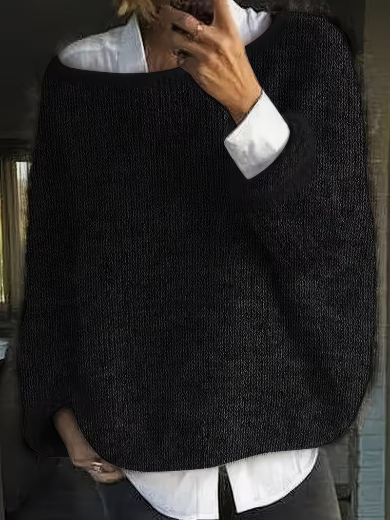 Maristela - Pulover Casual Cu Mâneci Lungi