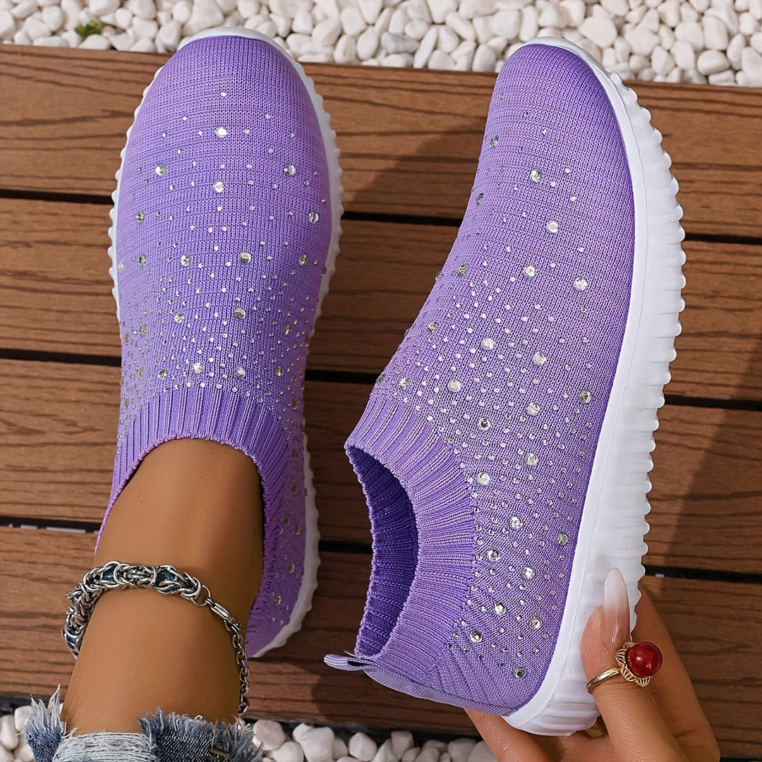 Elizaa – Adidași Comozi Cu Strasuri