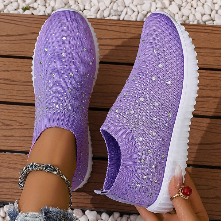 Elizaa – Adidași Comozi Cu Strasuri