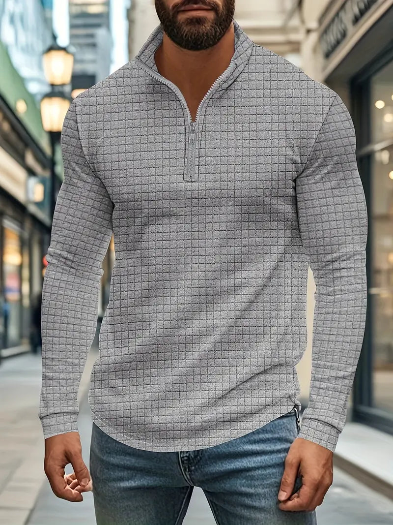 Jarryd - Hanorac Cu Mâneci Lungi Si Fermoar Pe Jumătate