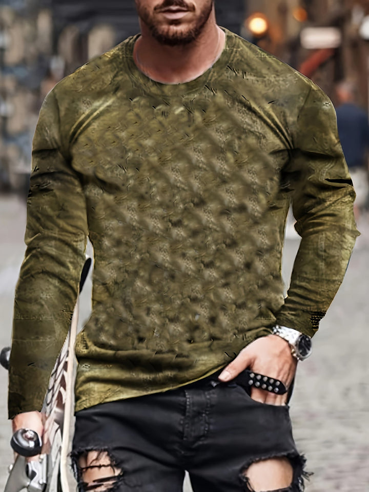 Calvin - Tricou Cu Mâneci Lungi Si Modelu Bloc