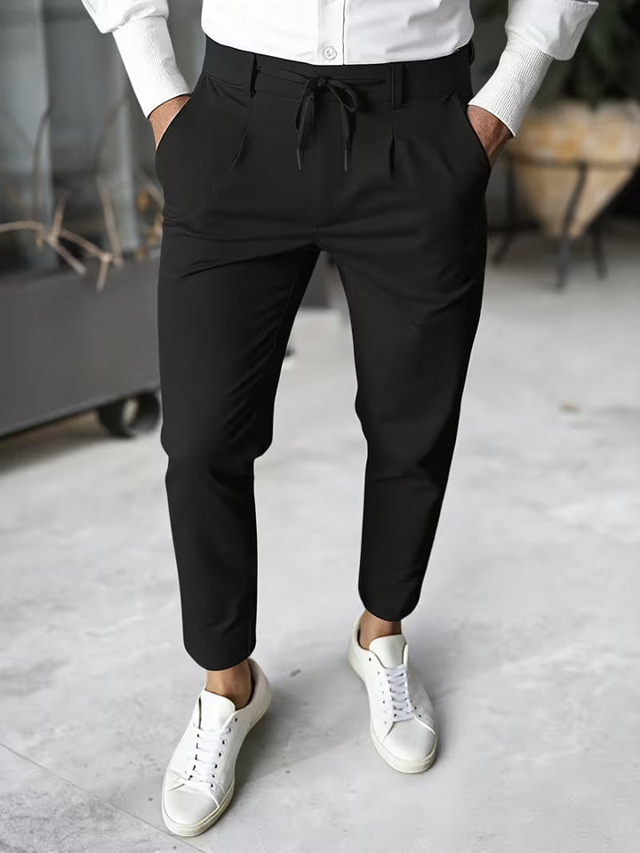 Krsto – Pantaloni Cu Talie De Înaltă Calitate