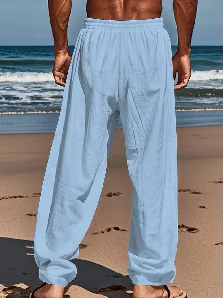 Babaev - Pantaloni Eleganți Din In
