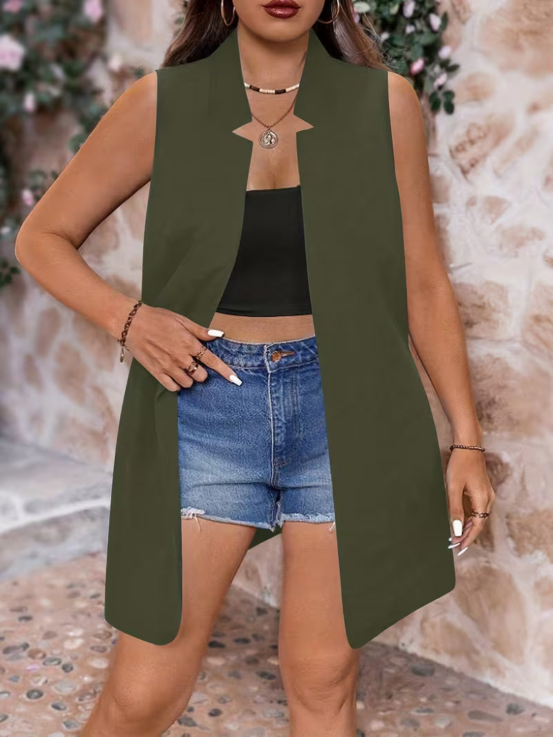 Alanaa – Vestă Elegantă Fără Mâneci