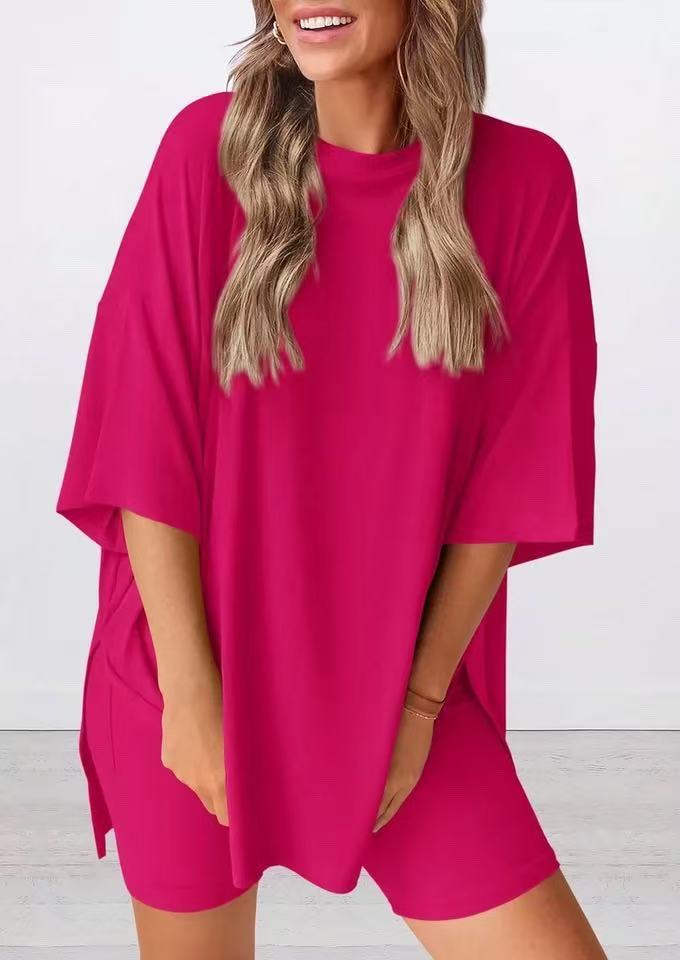 Rikke - Mâneci Scurte Două Piese Set